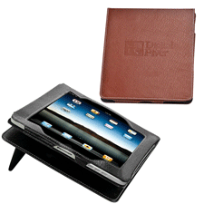 tan bonded leather iPad case